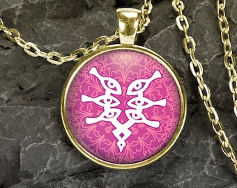 Fire Emblem Mark of Grima, Pendant Necklace, Fire emblem Awakening, Grimeal Necklace