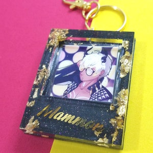 Mammon Resin photo keychain, Obey Me shall we date Key chain, Resin keychain