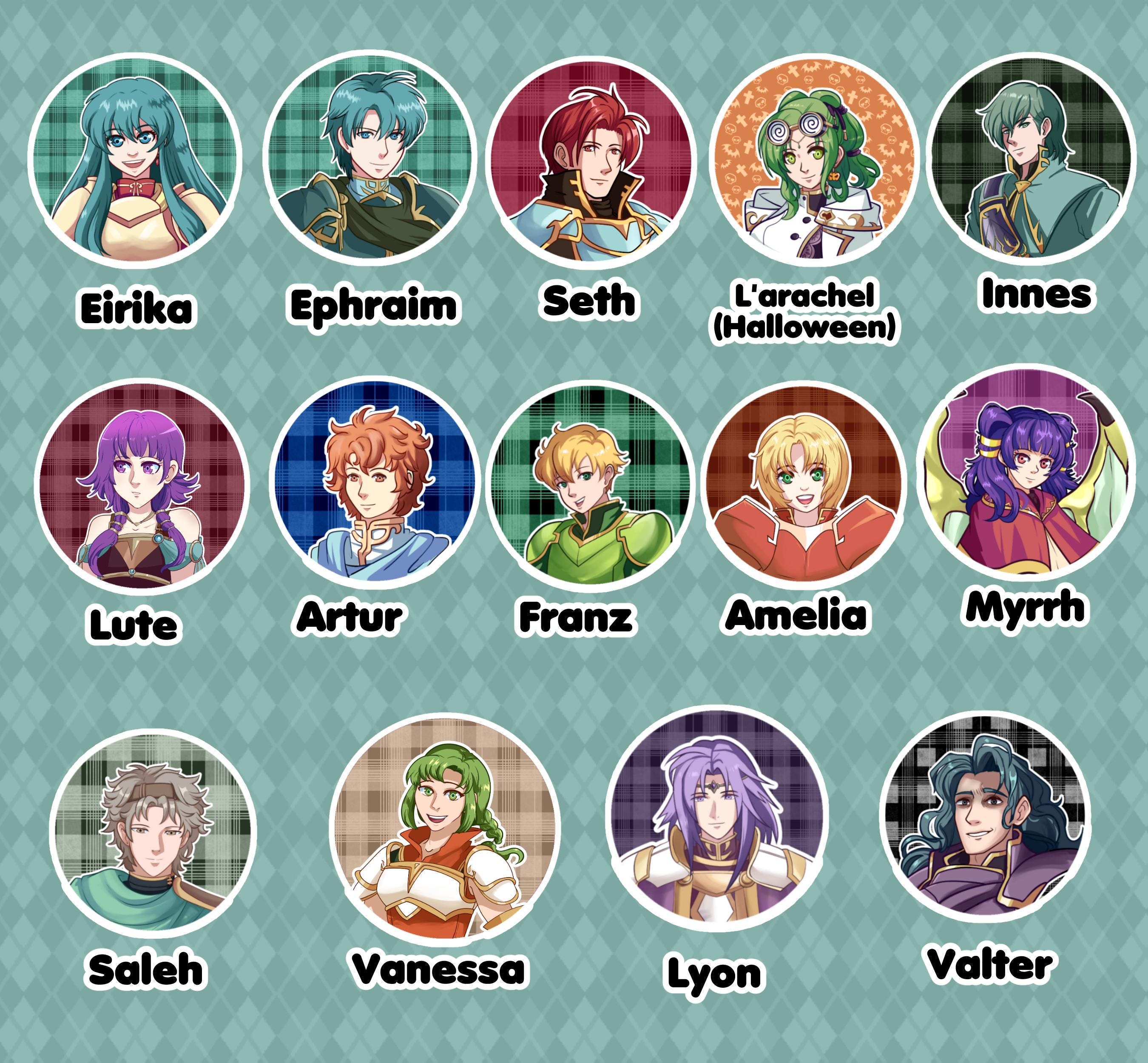 ファイアーエムブレム 聖魔の光石 - ボタン＆ステッカー - Etsy 日本