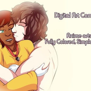 Custom Art Commissions , Custom anime character design and illustration , Anime art commission, Icon commssion, cartoon commission