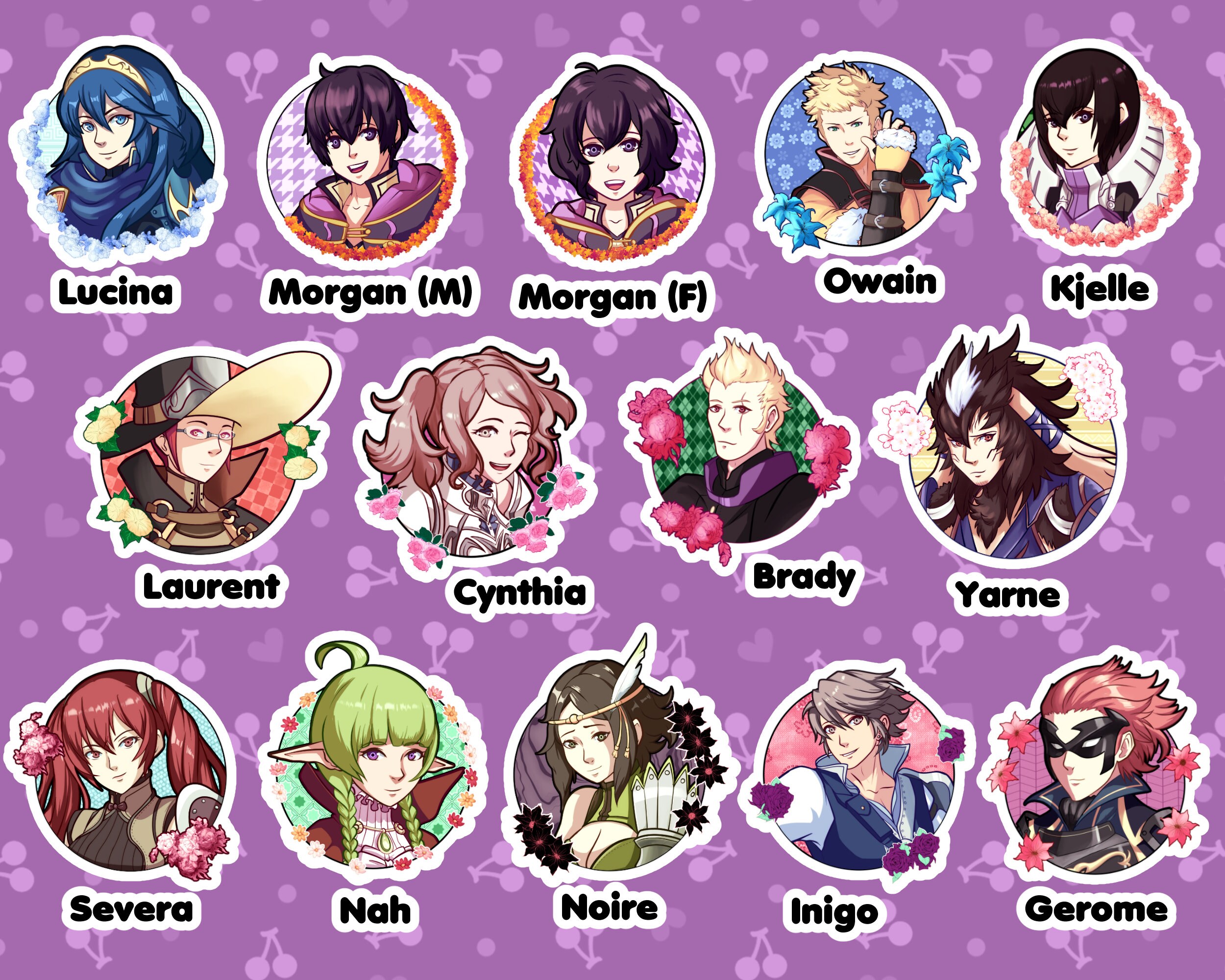 Fire emblem awakening personnages