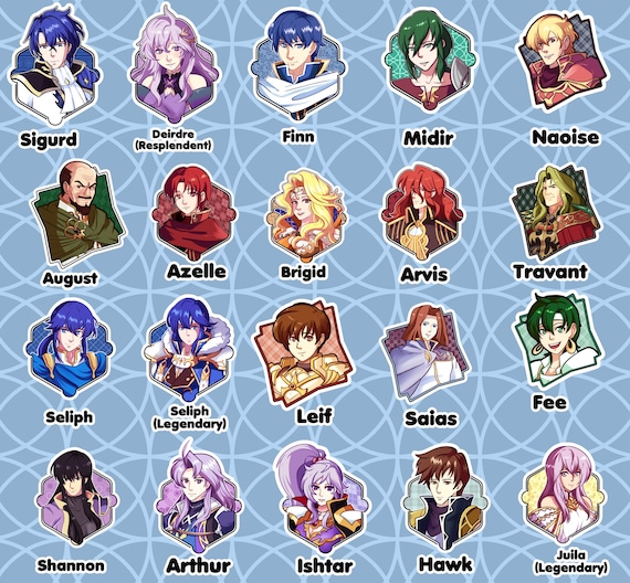 ファイアーエムブレム 聖戦の系譜とトラキア776 - ボタン＆ステッカー