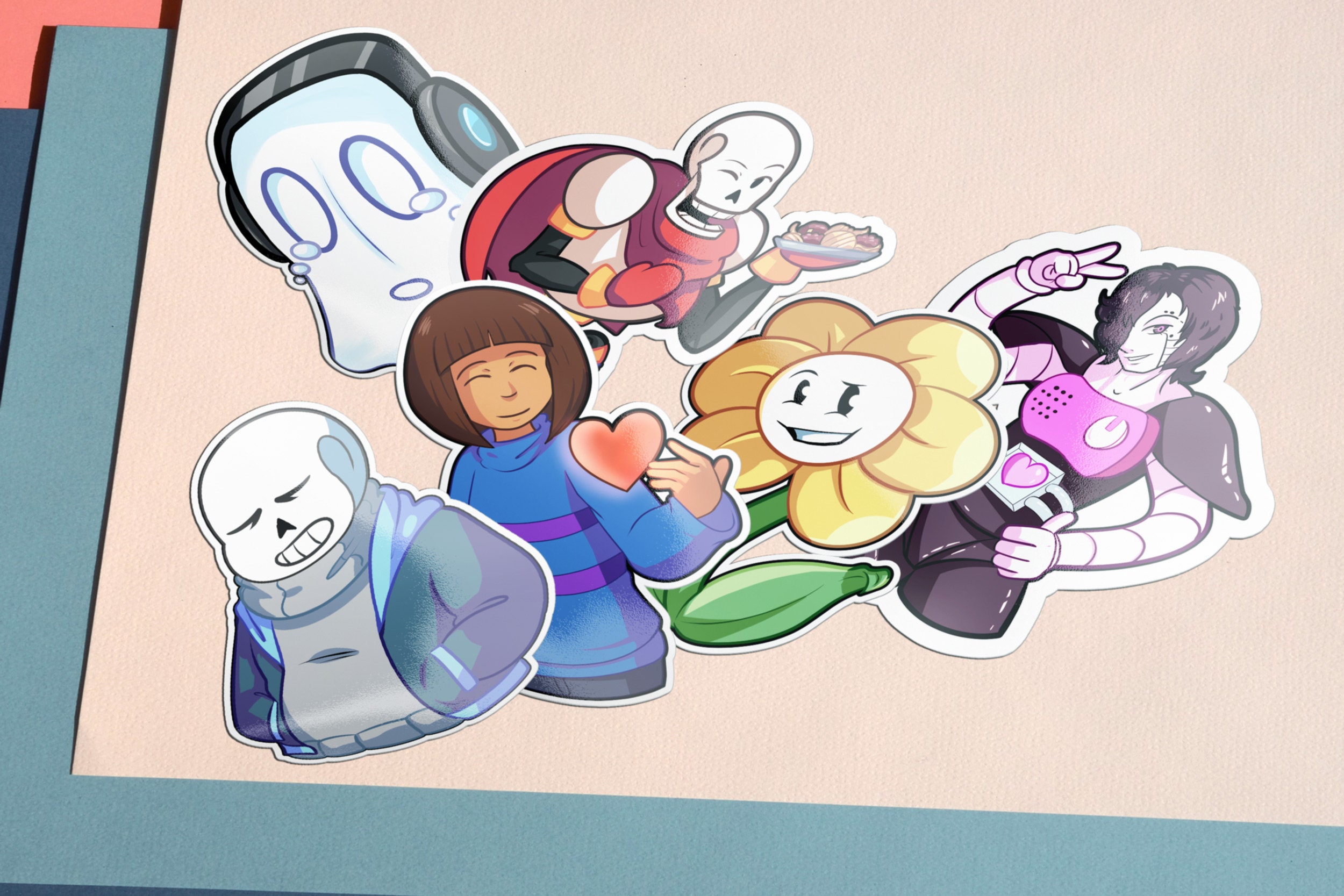 Undertale Vinyl Sticker Packs Undertale Stickers Die Cut - Etsy