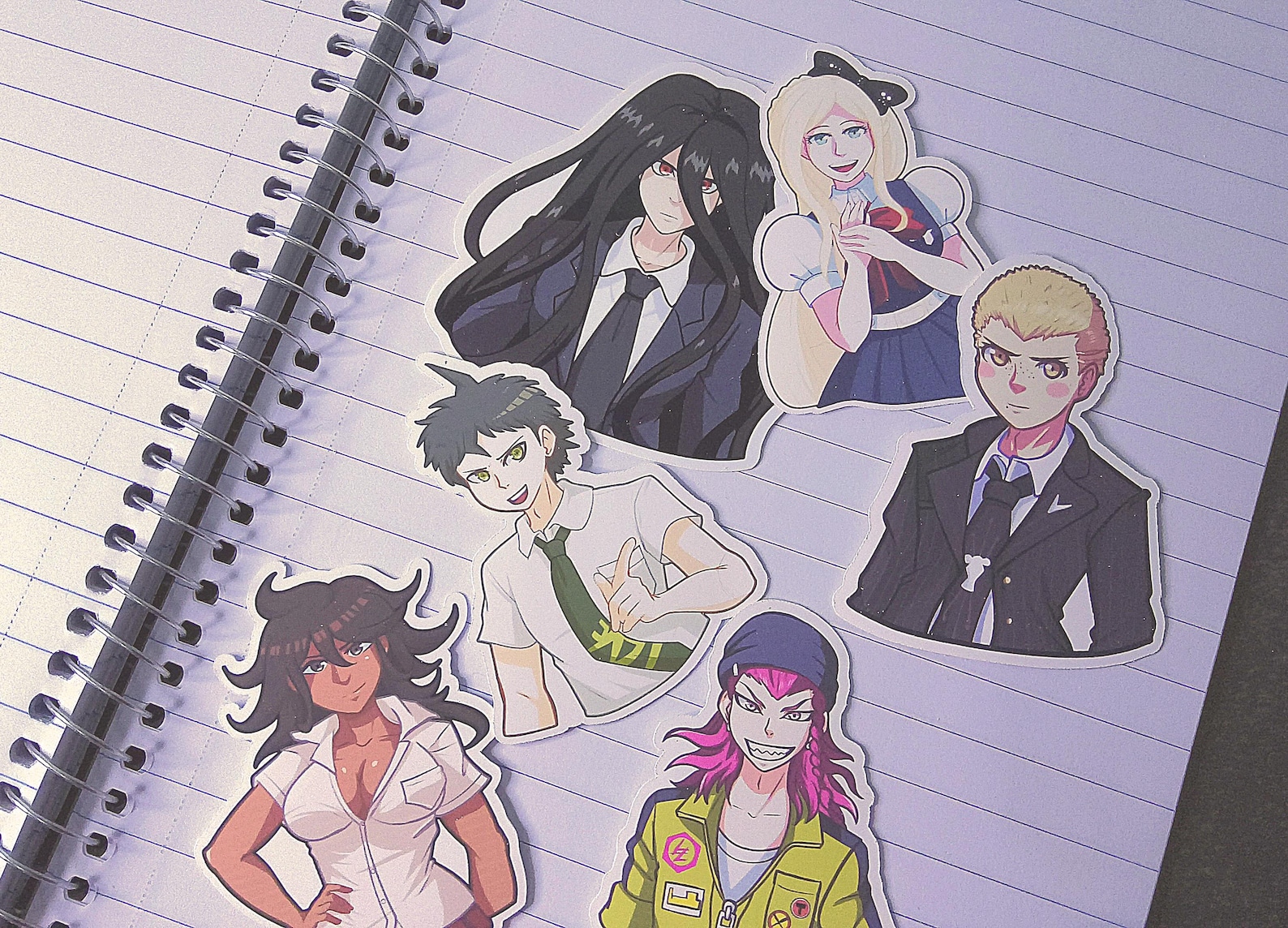 Danganronpa 2 Stickers, Goodbye Despair Class 77th Die Cut Stickers - Etsy