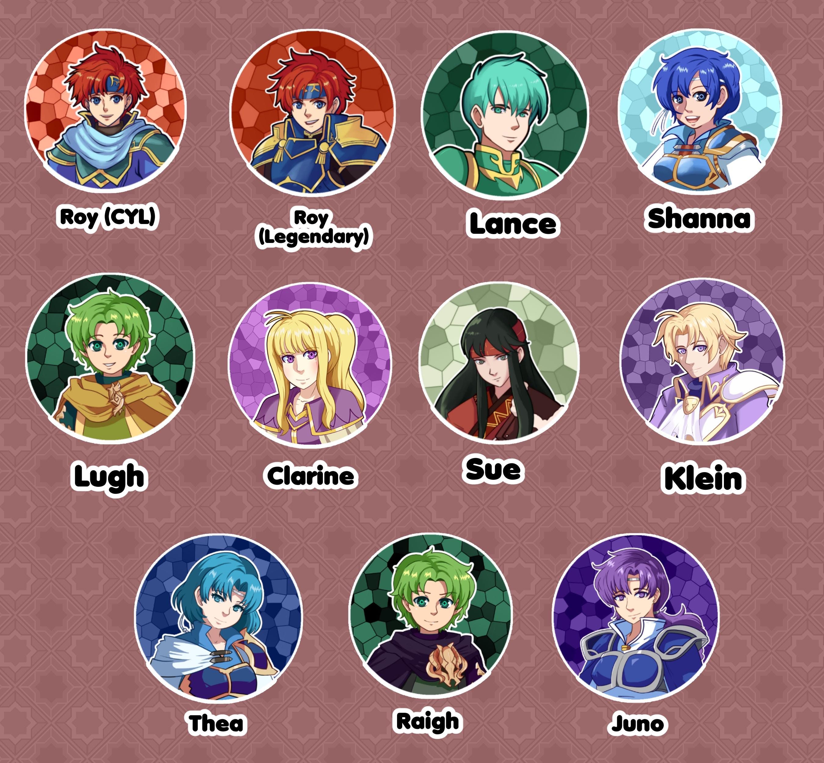 ファイアーエムブレム 封印の剣 - ボタン＆ステッカー - Etsy 日本