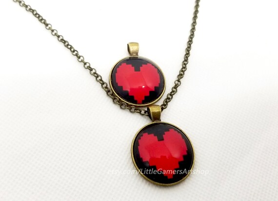 Undertale soul best sale necklace