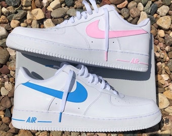 air force 1 blue tick