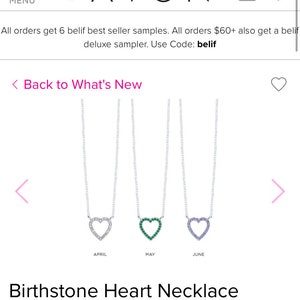 Birthstone Necklace image 3