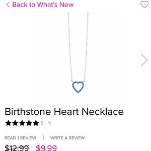 Birthstone Necklace image 2