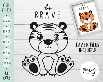 Download Baby Tiger Svg Etsy