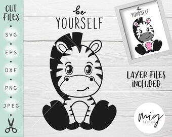 Download Cute Zebra Svg Etsy