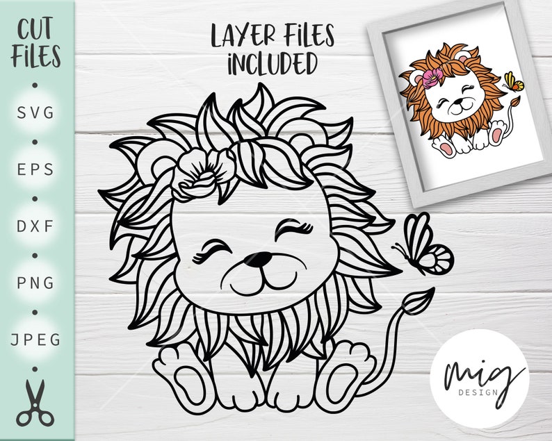 Free Free 87 Cute Lion Silhouette Svg SVG PNG EPS DXF File