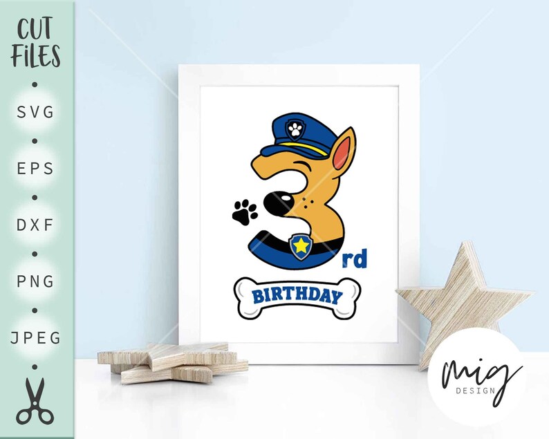 Download Clip Art 3rd Birthday Chase Svg Chase Three Birthday Svg Paw Patrol Birthday Svg 3rd Birthday Paw Patrol Svg Chase Birthday Svg Chase Three Svg Art Collectibles