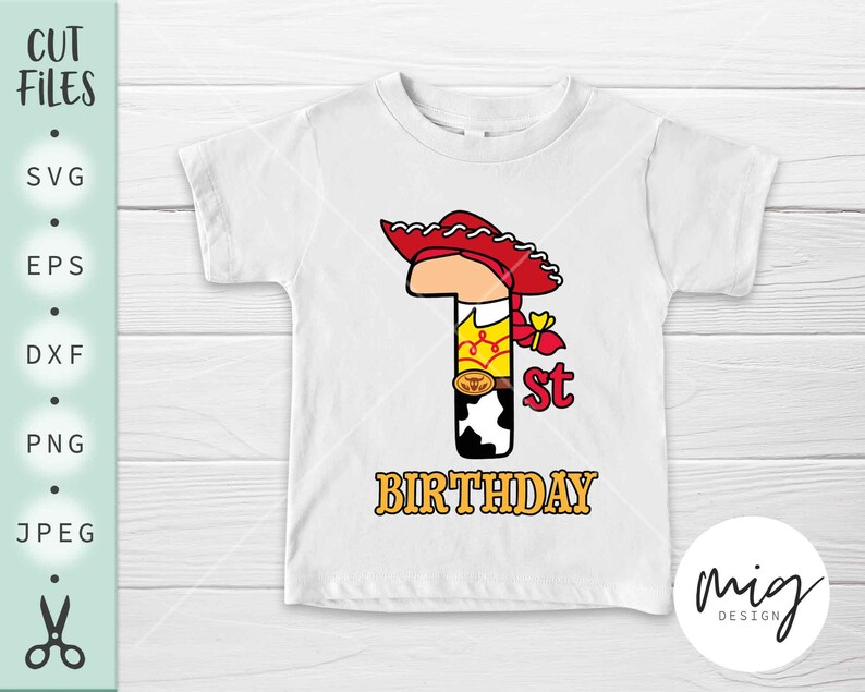 Download 1st Birthday svg One SVG Cowgirl One Birthday Jessie | Etsy
