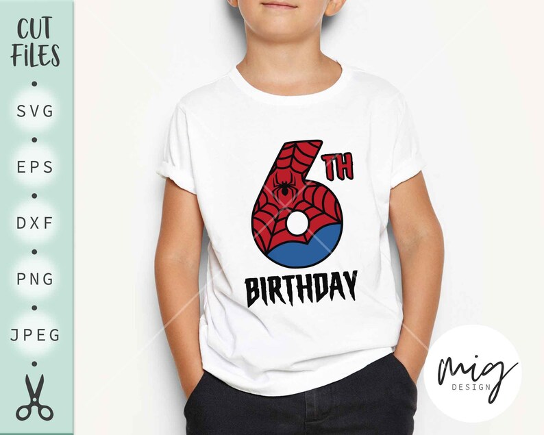 Six Spiderman Svg Six Spiderman Birthday Svg Spiderman Birthday Svg Spiderman Birthday Svg 6th Birthday Spiderman Svg Spider Svg Clip Art Art Collectibles Saherflow Com
