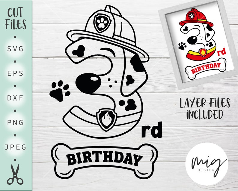 Download Marshall Three Svg Marshall Three Birthday Svg Paw Patrol Birthday 3rd Birthday Svg Marshall Birthday Svg 3rd Birthday Paw Patrol Svg Clip Art Art Collectibles Gkjwonosari Com