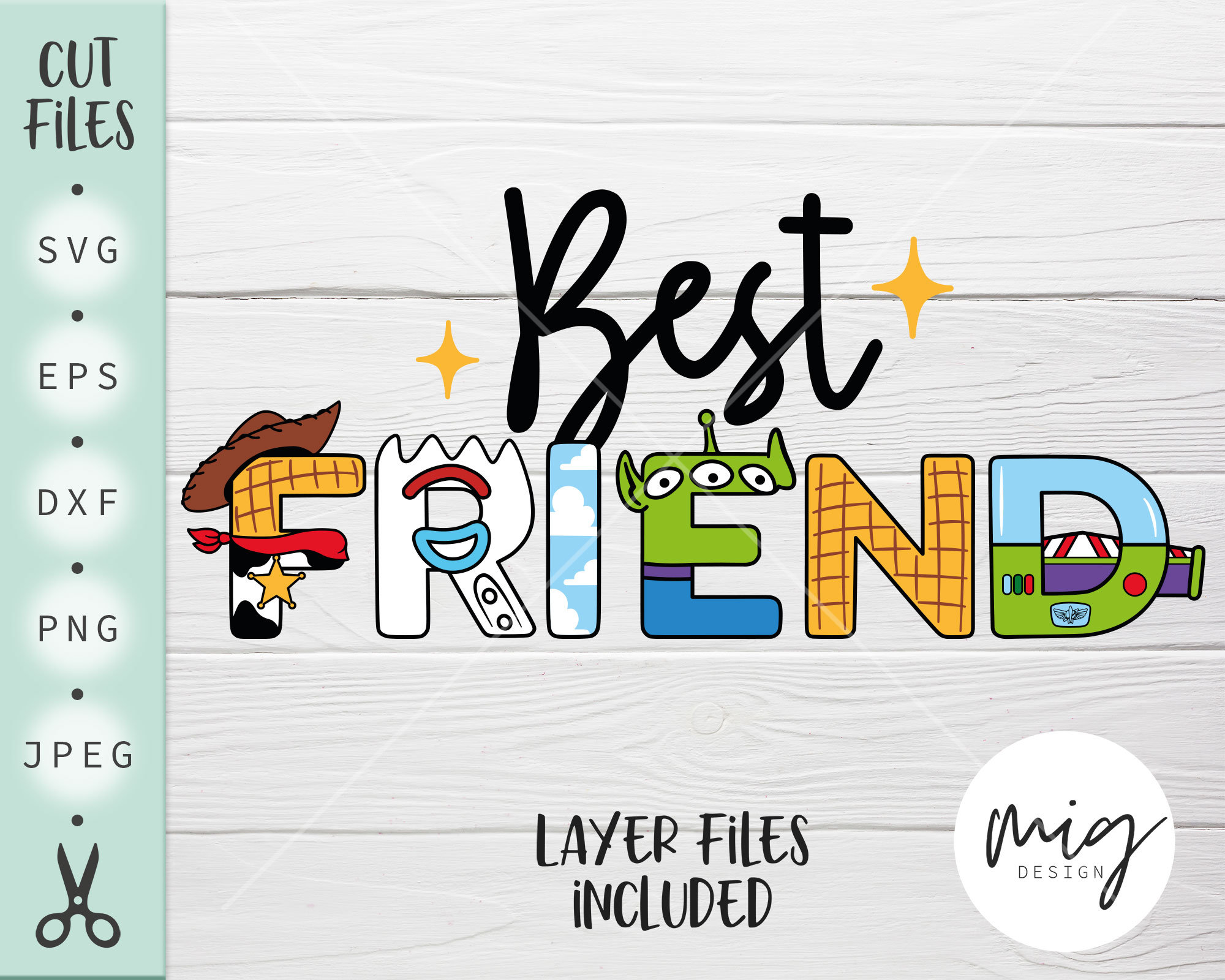 Toy Story Birthday Svg Best Friend Toy Story Svg Toy Story Etsy