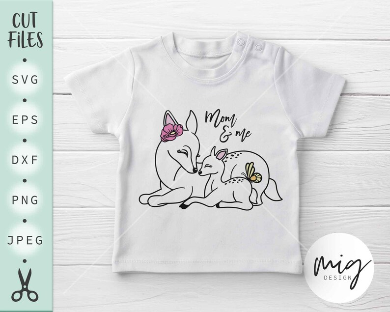 Download Family Deer Svg Mom And Me Svg Floral Deer Svg Cut Deer Svg Silhouette Dxf Cutfile Cricut Instant Download Eps Baby Deer Svg Clip Art Art Collectibles Trendingtamillyrics Com
