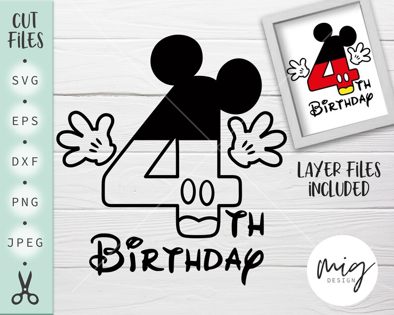 Download 4th Birthday Mickey Svg Four Mickey Svg Mickey Mouse Birthday Svg 4th Birthday Svg Mickey Birthday Svg Mickey Four Birthday Svg Clip Art Art Collectibles Delage Com Br