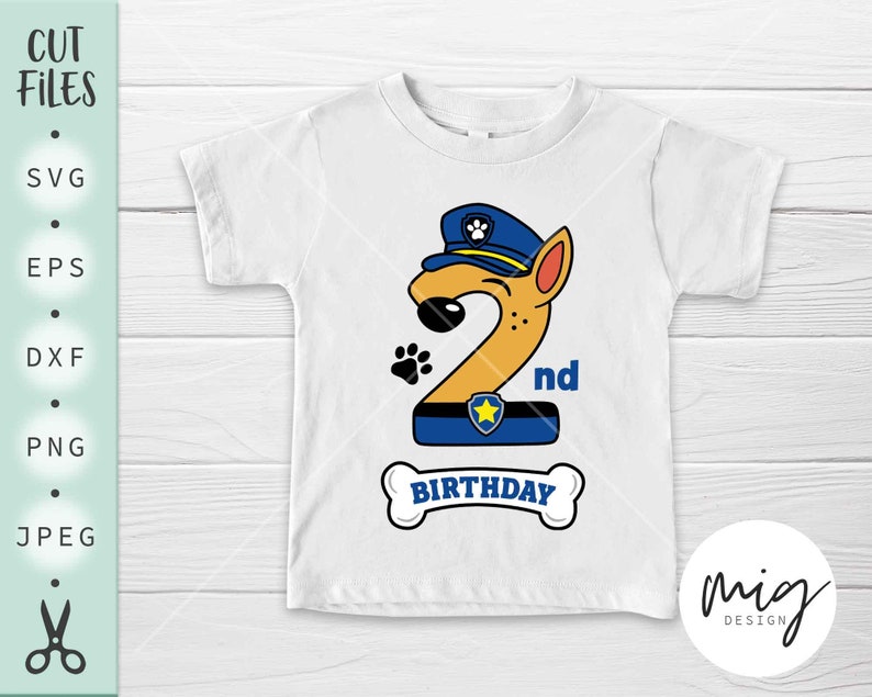 Download 2nd Birthday Chase Svg 2nd Birthday Paw Patrol Svg Chase Birthday Svg Paw Patrol Birthday Svg Chase Two Birthday Svg Chase Two Svg Clip Art Art Collectibles Nbhs Sch Id