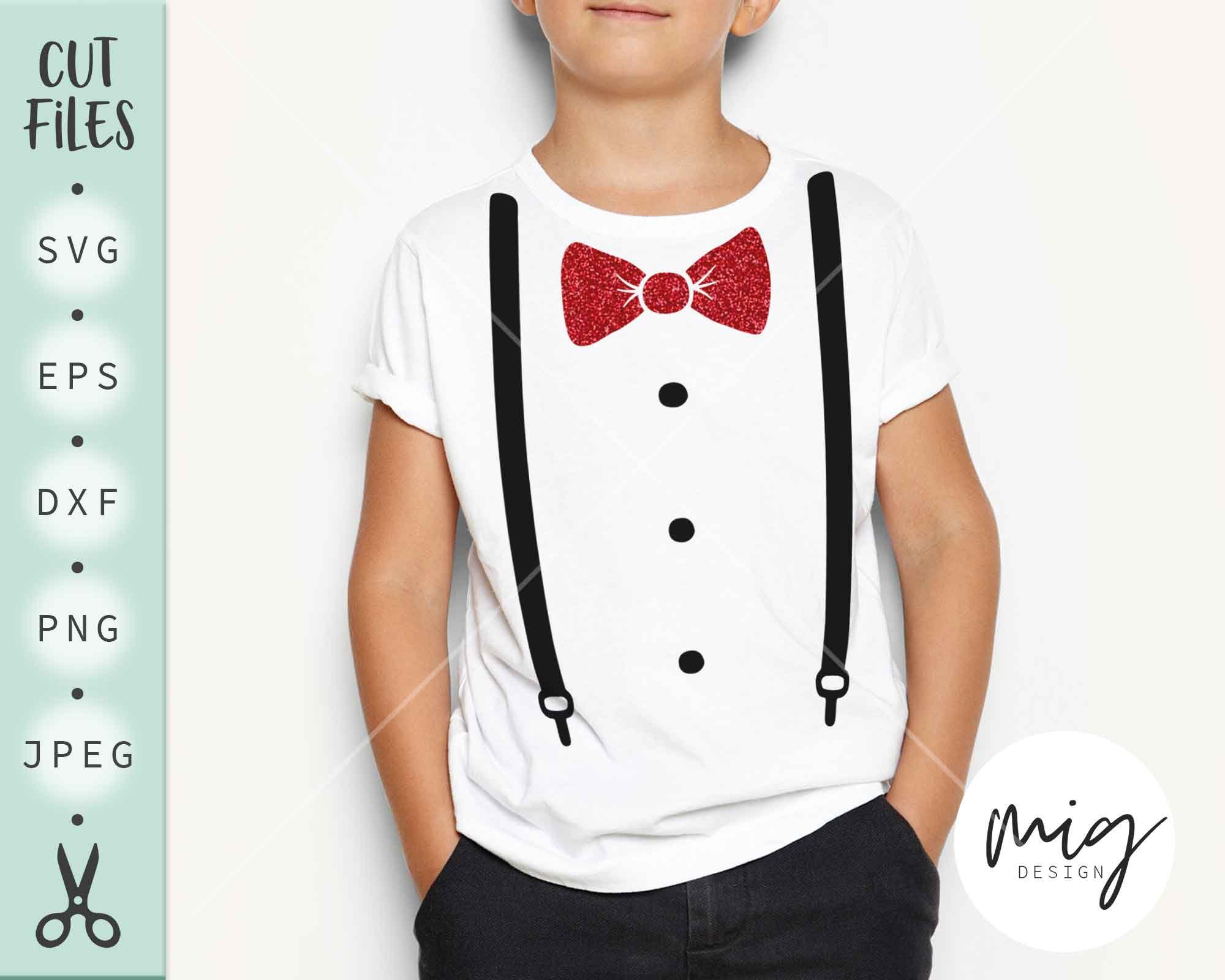 Suspenders Svg Bow Tie Svg Suspenders Shirt Gentleman Svg - Etsy