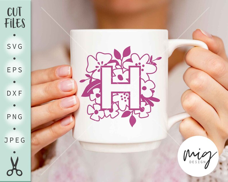 Download Clip Art Floral Alphabet H Svg Letter H Svg Floral Font Svg Flower Letter H Svg Botanical Alphabet Svg Monogram Font Svg Floral Letter H Svg Art Collectibles