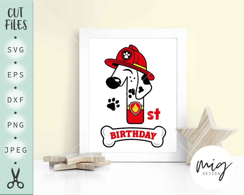 Download Marshall Birthday Svg Marshall One Birthday Svg Marshall One Svg 1st Birthday Svg 1st Birthday Paw Patrol Svg Paw Patrol Birthday Svg Clip Art Art Collectibles Kromasol Com