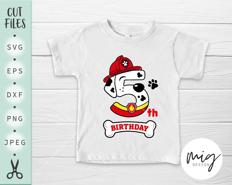 Download 5th Birthday Svg Paw Patrol Birthday Svg 5th Birthday Paw Patrol Svg Marshall Birthday Svg Marshall Five Svg Marshall Five Birthday Svg Clip Art Art Collectibles Jewellerymilad Com