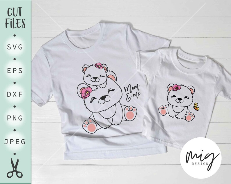 Download Mommy And Daughter Shirt Set Mom And Me Svg Bear Svg Baby Bear Svg Matching Shirt Mommy And Me Svg Family Bear Svg Clip Art Art Collectibles Vermontorganics Com