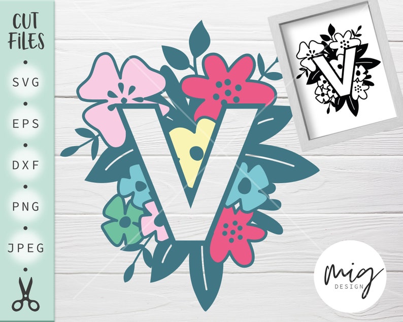 Download Clip Art Floral Font Svg Floral Letter V Svg Monogram Font Svg Floral Alphabet V Svg Letter V Svg Flower Letter V Svg Botanical Alphabet Svg Art Collectibles