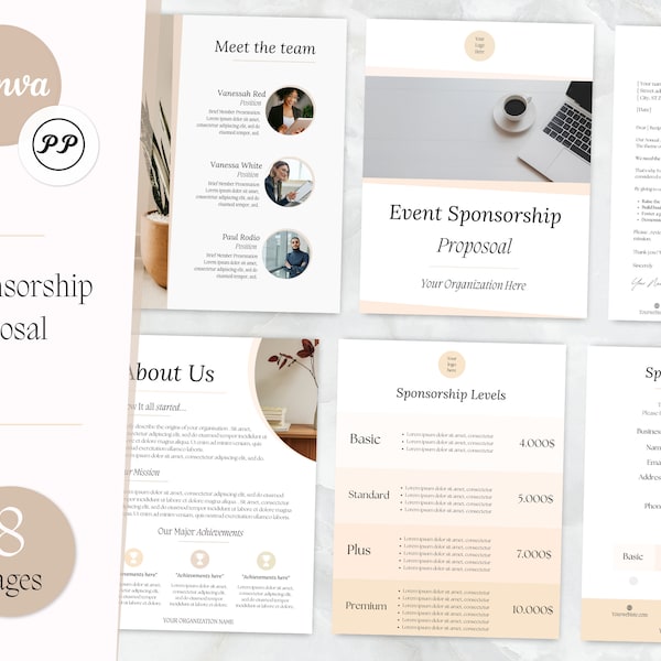 Fundraising Event Template , Fundraising Proposal , Event Letter , Fundraising Letter , Corporate Sponsor Template , Non Profit Template