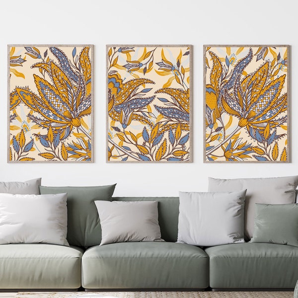 Mustard Yellow Decor Etsy UK