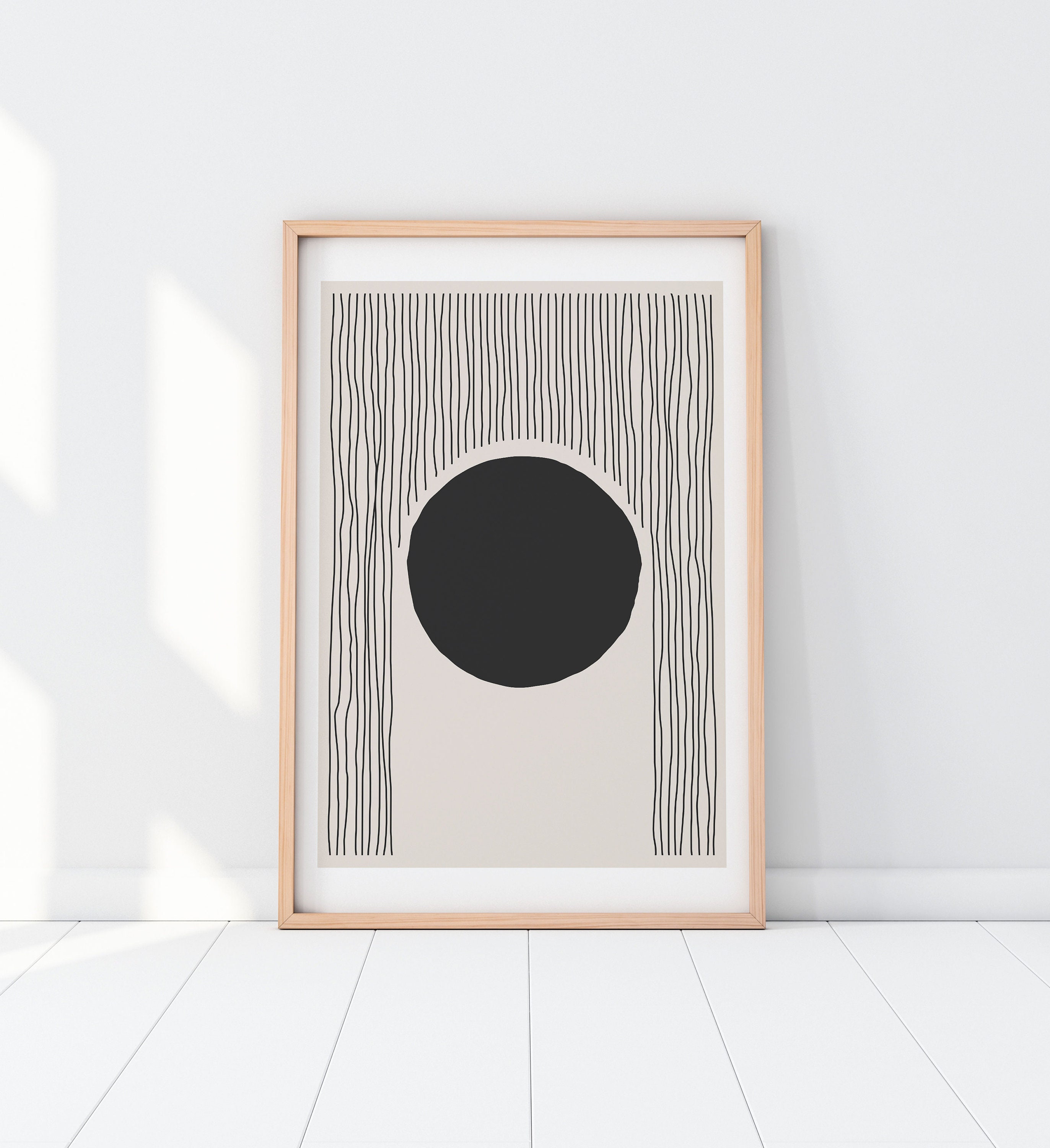 Modern Abstract Print Set of 3, Black Beige Abstract, Shapes Abstract Wall  Art, Poster, Framed Wall Art, Print, Various Sizes - Etsy