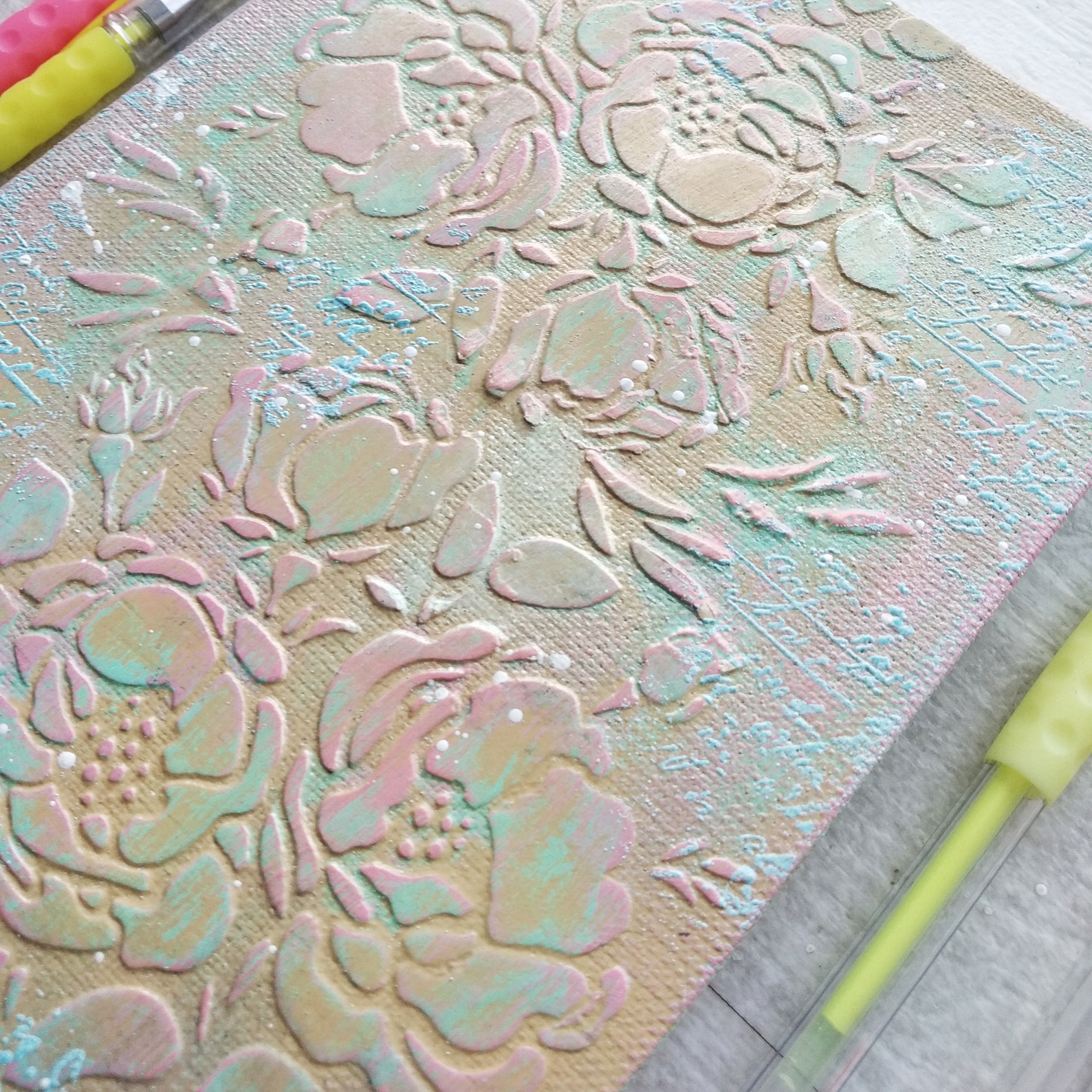 Delicate Flower Diary for Girls Gift Notepad Etsy