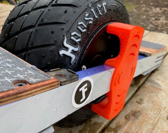 Onewheel portable trunk stand.