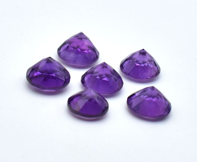 7 MM Round AAA+ Good Quality Natural Amethyst Cut Lot Loose Gemstones P-666 