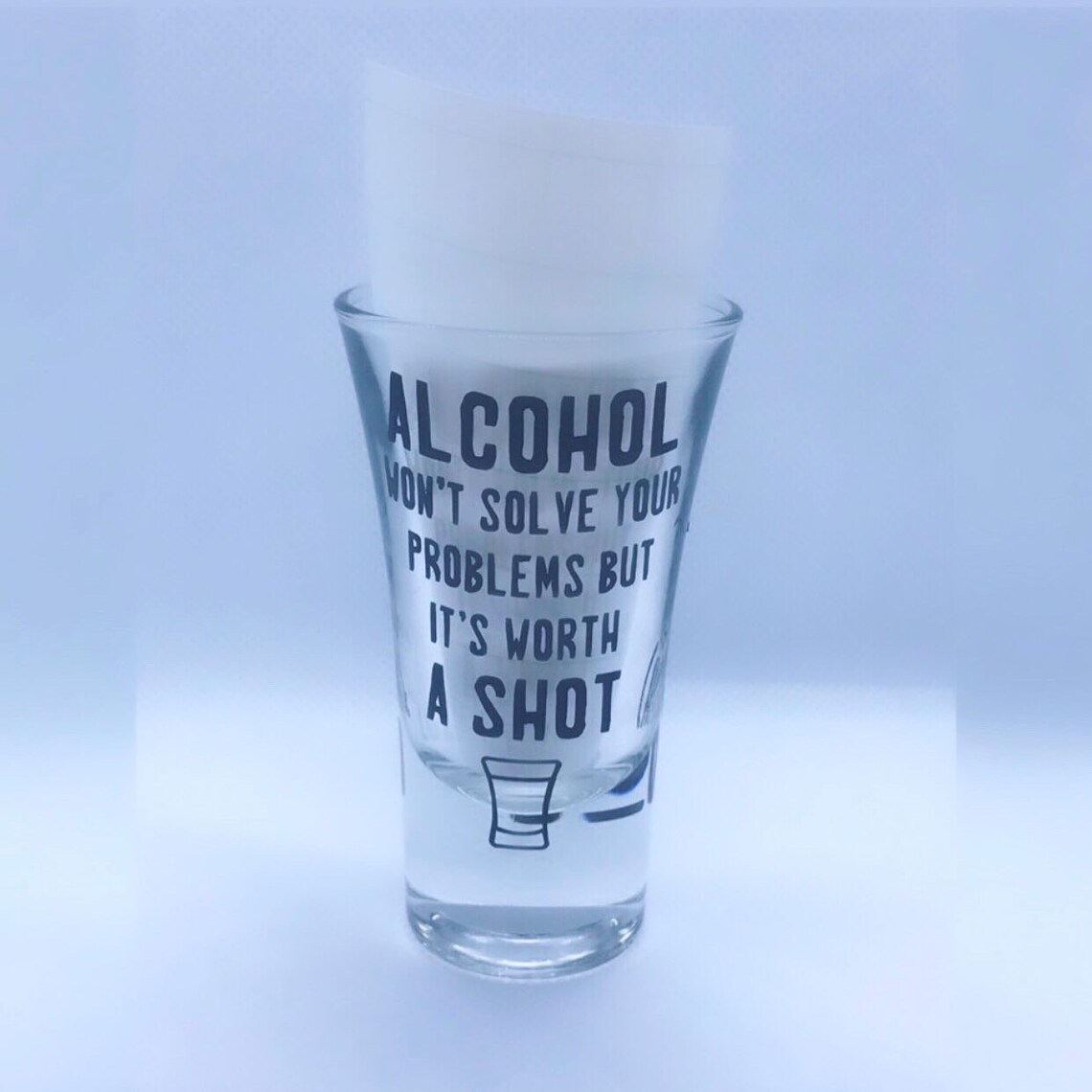 Personalized Funny sayings shot glass Etsy
