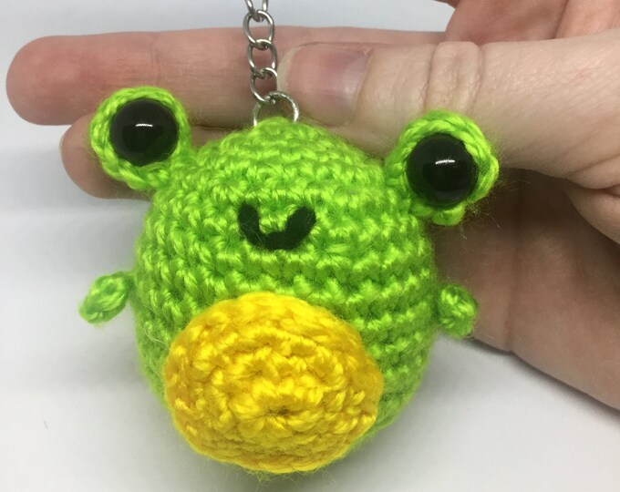 Tiny Posable Handmade Crochet Snake keychain Option Etsy