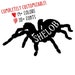 Customizable Name Tarantula Spider Vinyl Decal (READ DESCRIPTION) 