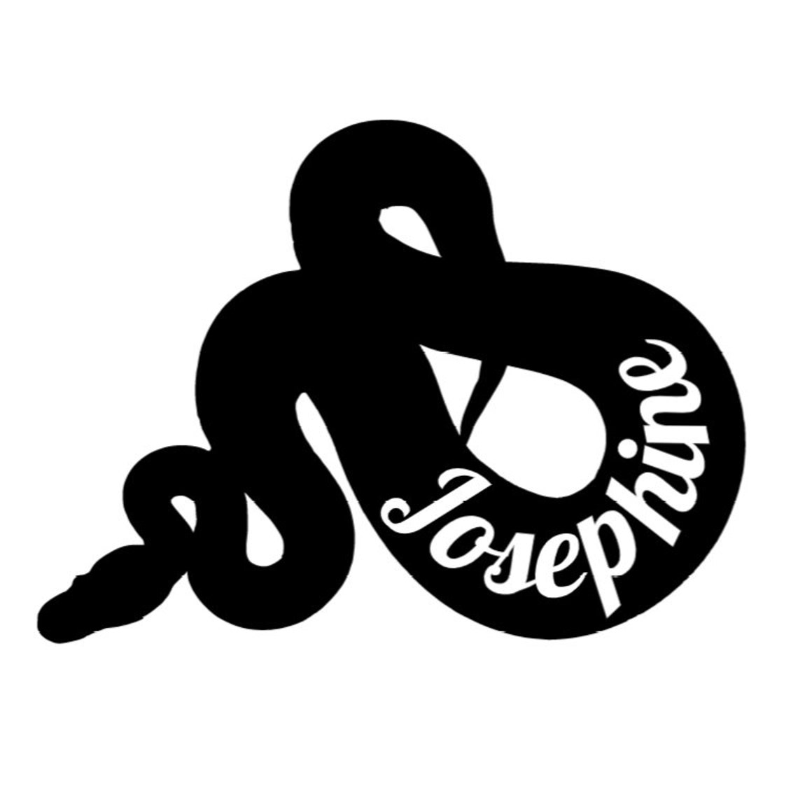 Customizable Name Ball Python Snake Vinyl Decal READ - Etsy