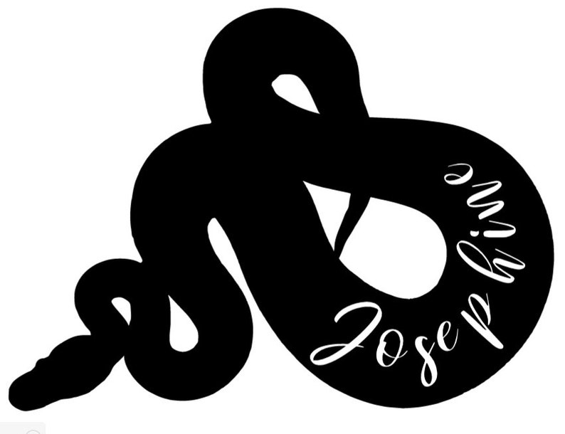 Customizable Name Ball Python Snake Vinyl Decal READ | Etsy