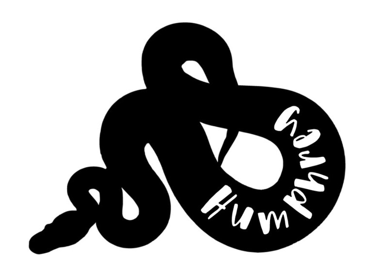 Customizable Name Ball Python Snake Vinyl Decal READ | Etsy
