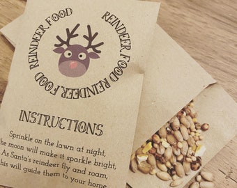 Animal friendly Reindeer food for a magical Christmas eve for children