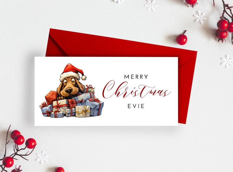 Personalised Christmas Santa Initial Money/gift Wallet 74 Etsy UK