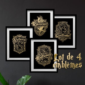 Harry Potter Emblème Serdaigle monochrome' Autocollant