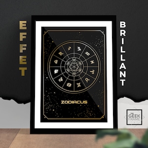 Affiche brillante Astrologie | Signes du Zodiaque | Zodiacus