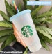 Personalised option Reusable colour changing confetti Cup with - 24oz.  | Tumbler | Cold cup | with straw and lid. Personal 