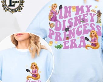 In My Princess Era PNG, Cute Princess Front & Back Shirt Designs, Princess Trip 2026, Princess Vacation Clipart, Digital Download