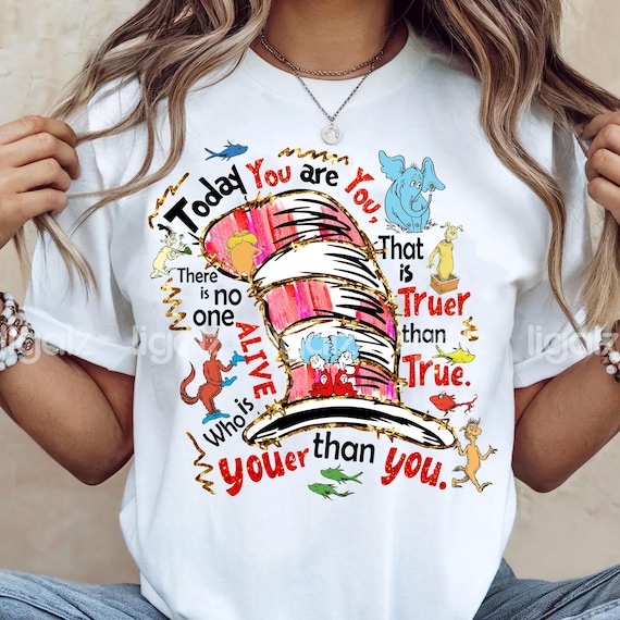 Cat In The Hat PNG Sublimation, Back To School, Today You Are You PNG, Teacher Appreciation, Read Across America,Dr Suess Day,Digital Files