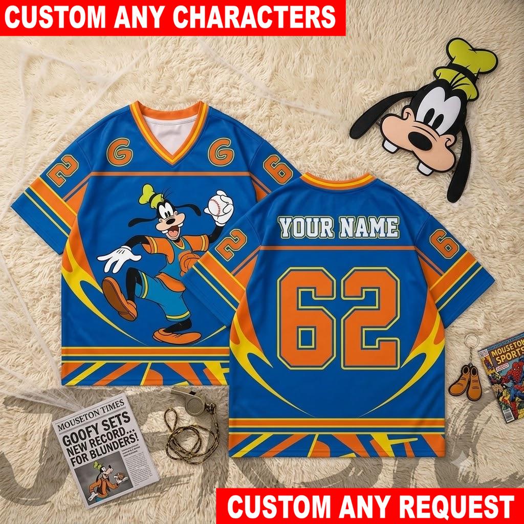 Goofy Football Jersey - Etsy